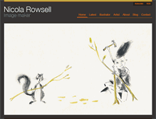 Tablet Screenshot of nicolarowsell.com